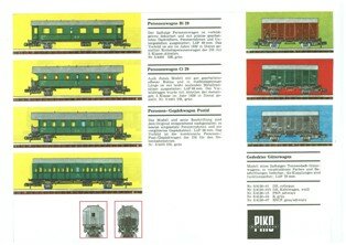 Каталог ПИКО 1972 PIKO Katalog 1970 p.64