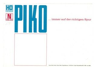 Каталог ПИКО 1972 PIKO Katalog 1970 p.68
